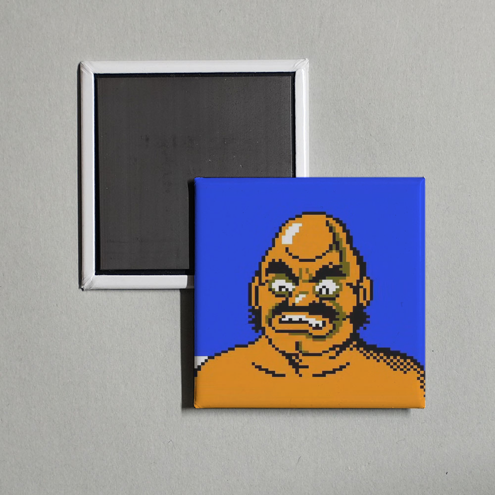 Punch-Out!! Fridge Magnet Set – All 12 Classic Fighters