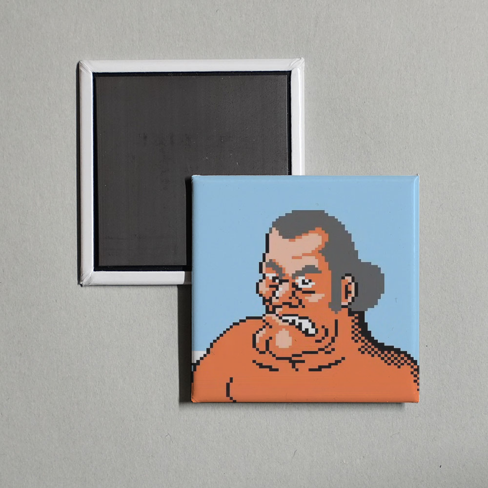 Punch-Out!! Fridge Magnet Set – All 12 Classic Fighters