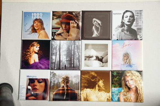 Taylor Swift Album Magnets (Set of 12)