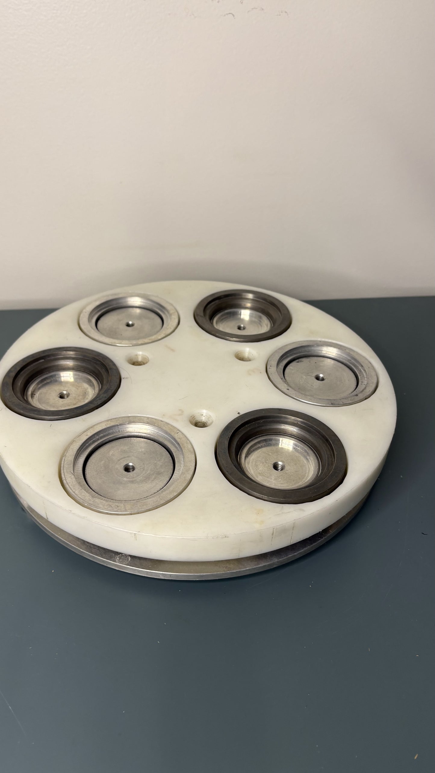 Tecre 2-1/4" Round Dieset for Model 152 Button Magnet Machine Automatic 2.25"