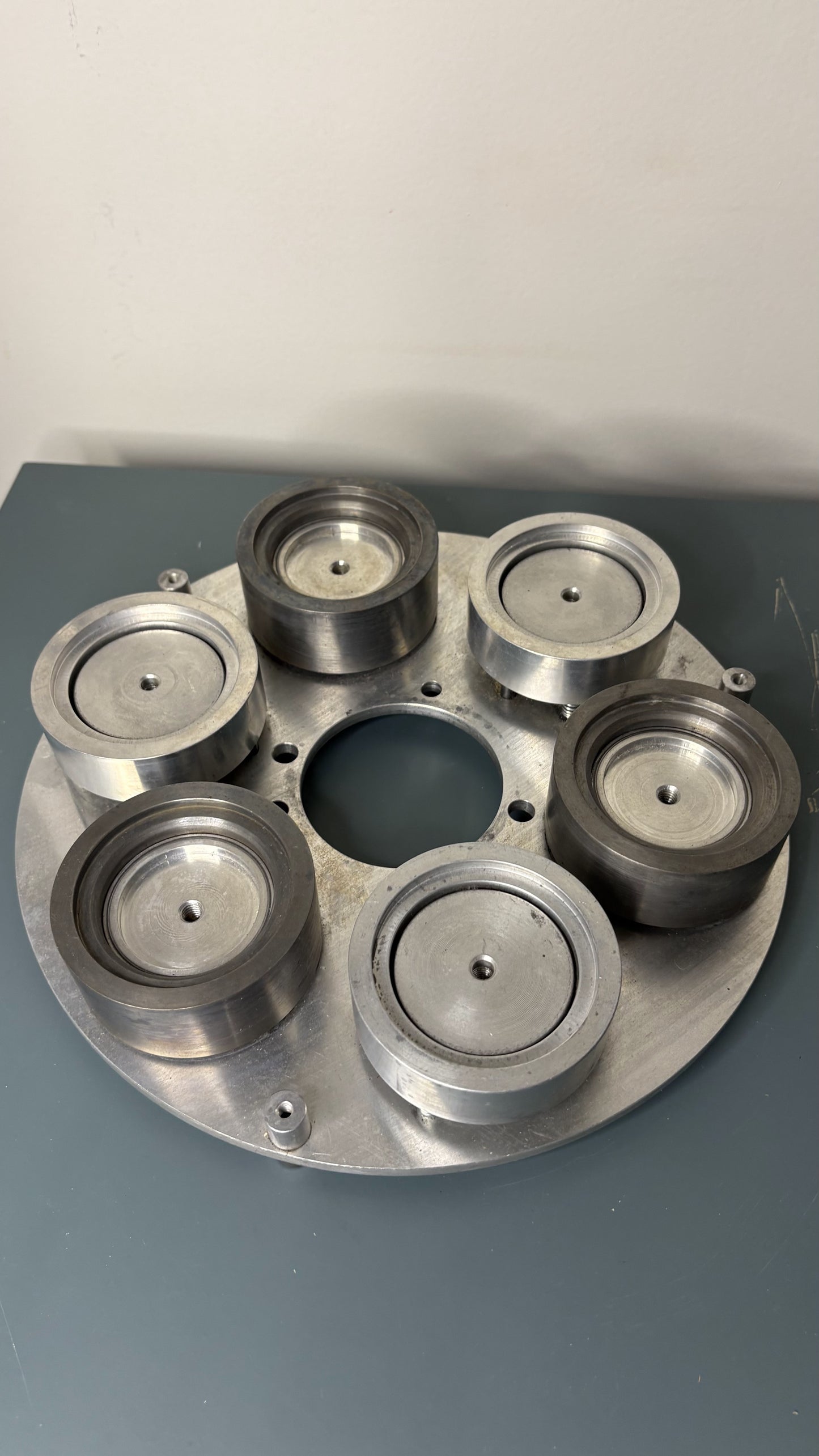 Tecre 2-1/4" Round Dieset for Model 152 Button Magnet Machine Automatic 2.25"