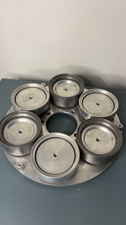 Tecre 3" Round Dieset for Model 152 Button Magnet Machine Automatic