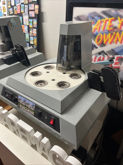 Tecre 152 With 1.5” Round Dieset Automatic Button Magnet Making Machine