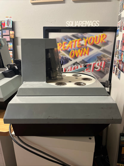 Tecre 152 With 1.5” Round Dieset Automatic Button Magnet Making Machine