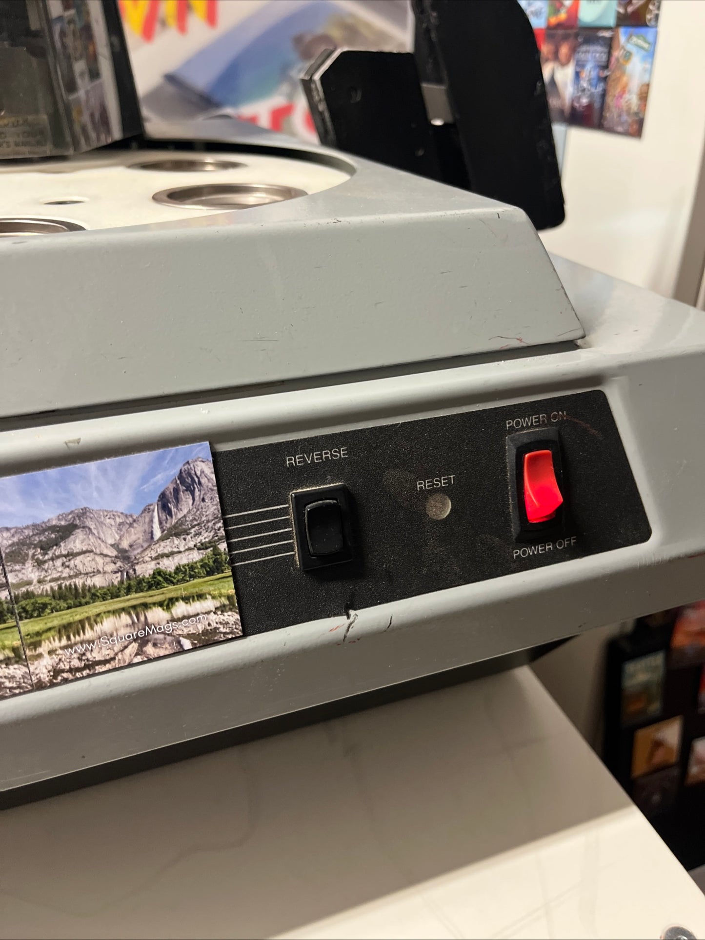 Tecre 152 With 1.5” Round Dieset Automatic Button Magnet Making Machine