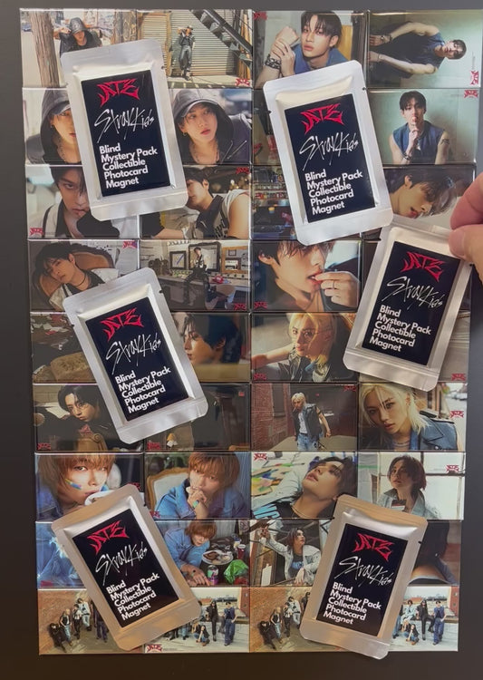 Stray Kids Blind Photo Magnets